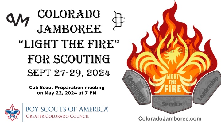 colorado jamboree light the fire for scouting n.w