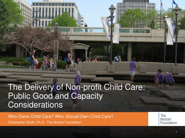 the delivery of non profit child care public good n.w