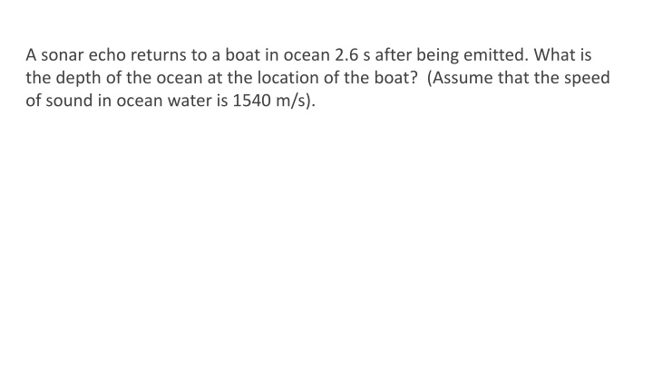 Sound Waves and Intensity Problems
