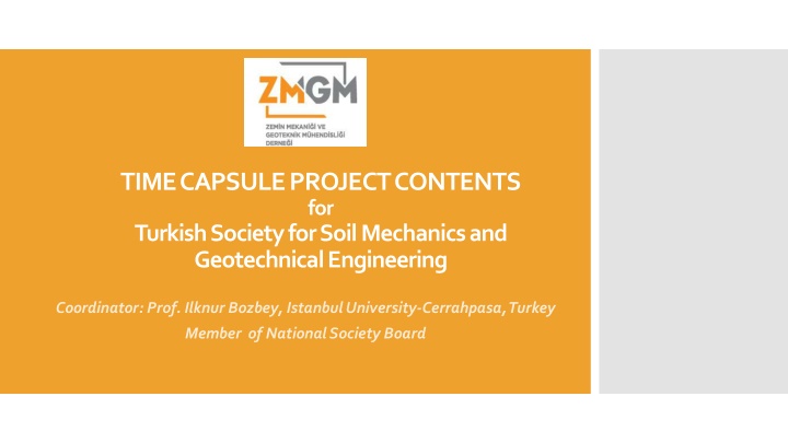 time capsule project contents for turkish society n.w