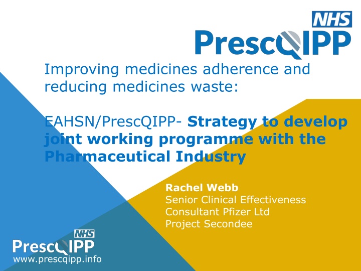 improving medicines adherence and reducing n.w