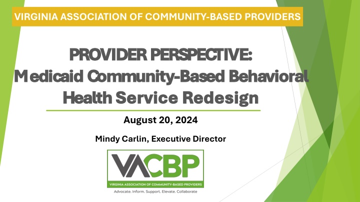 virginia association of community based providers n.w