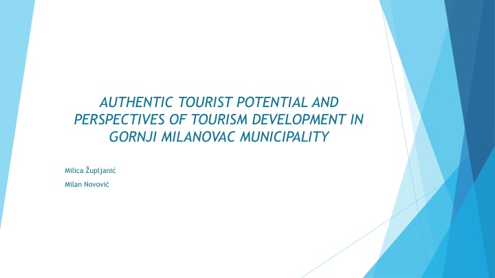 authentic tourist potential and perspectives n.w