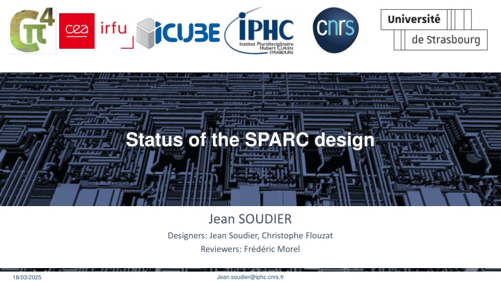 status of the sparc design n.w
