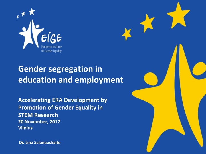 gender segregation in education and employment n.w