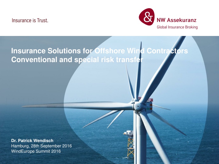 insurance solutions for offshore wind contractors n.w