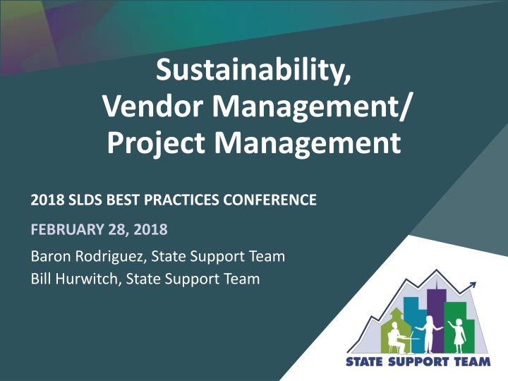 sustainability vendor management project n.w