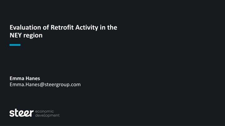 evaluation of retrofit activity in the ney region n.w