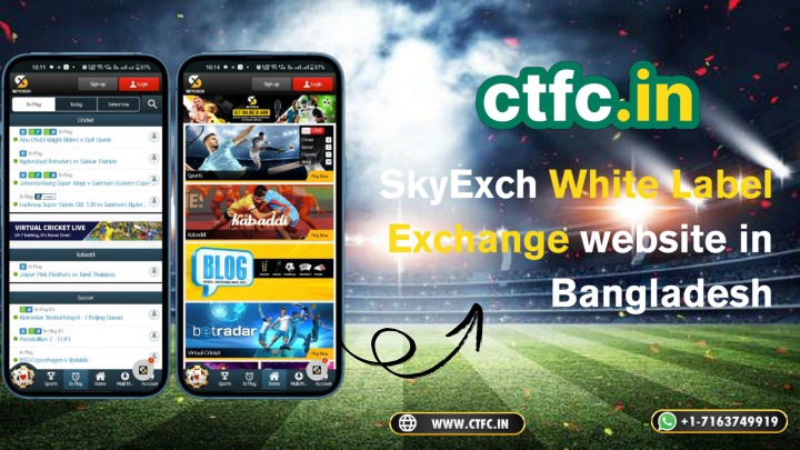CTFC - SkyExch White Label Exchange website in Bangladesh