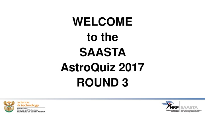 welcome to the saasta astroquiz 2017 round 3 n.w