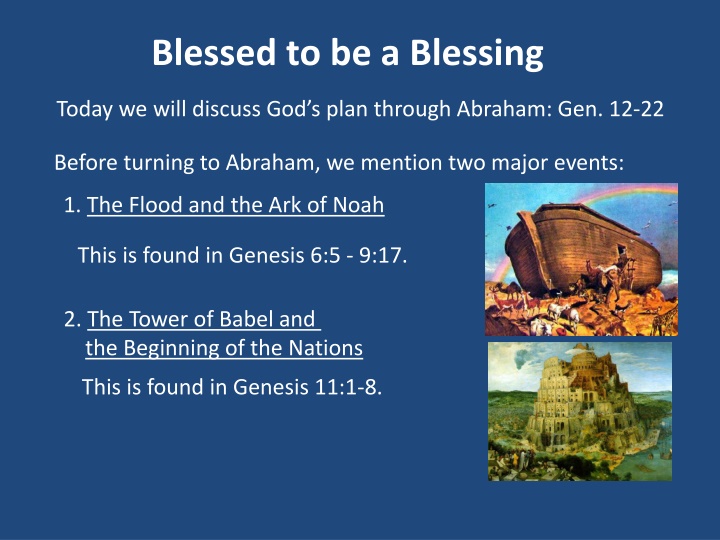 today we will discuss god s plan through abraham n.w