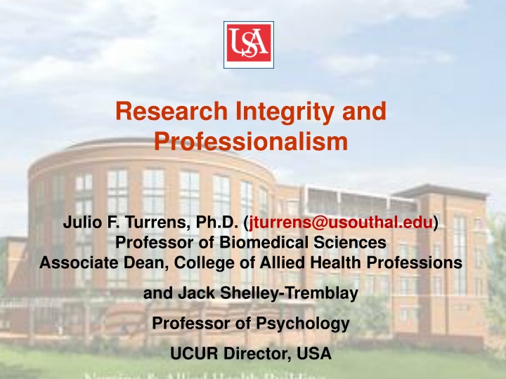 research integrity and professionalism n.w