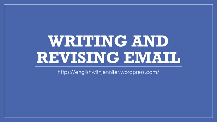 writing and revising email https n.w