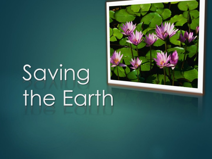 saving the earth n.w