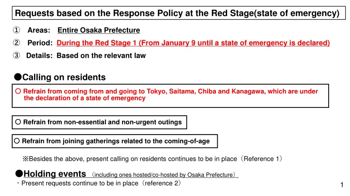requests based on the response policy n.w