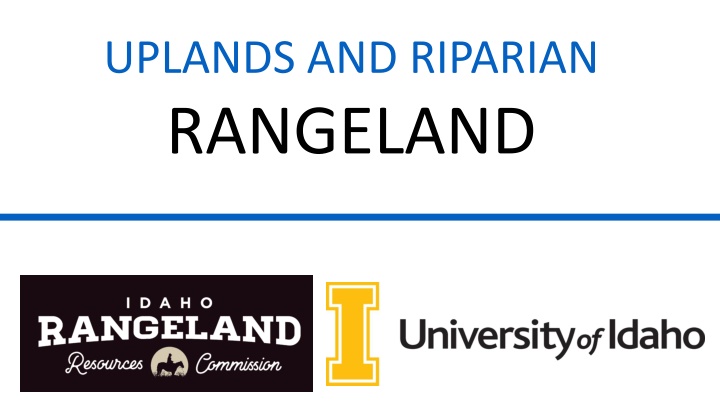 uplands and riparian rangeland n.w