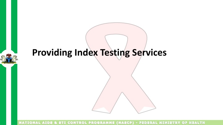 providing index testing services n.w