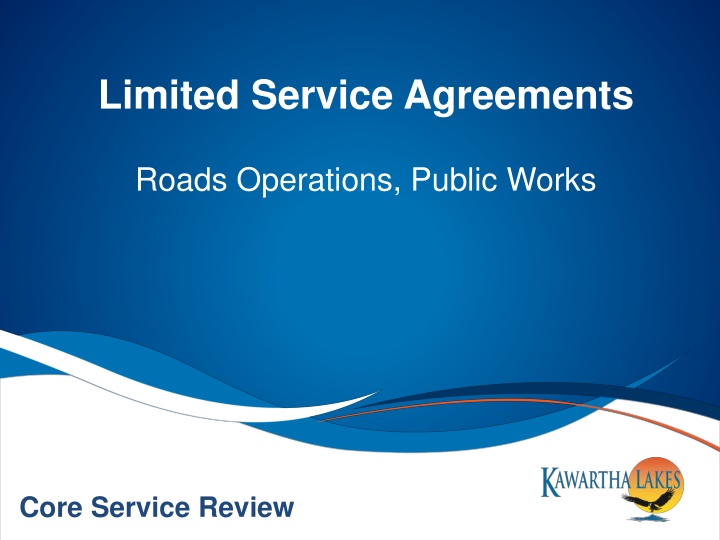 limited service agreements n.w