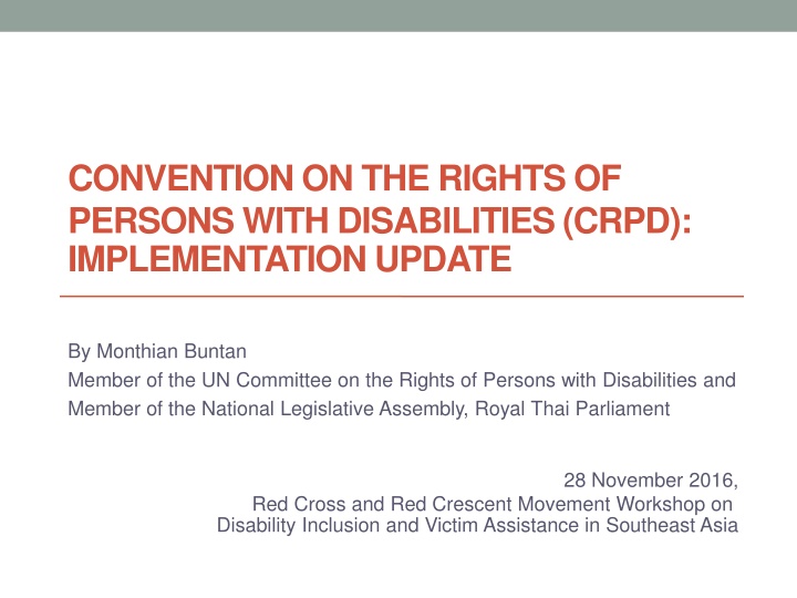 convention on the rights of persons with n.w