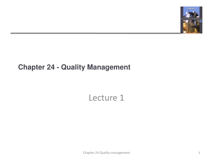 chapter 24 quality management n.w