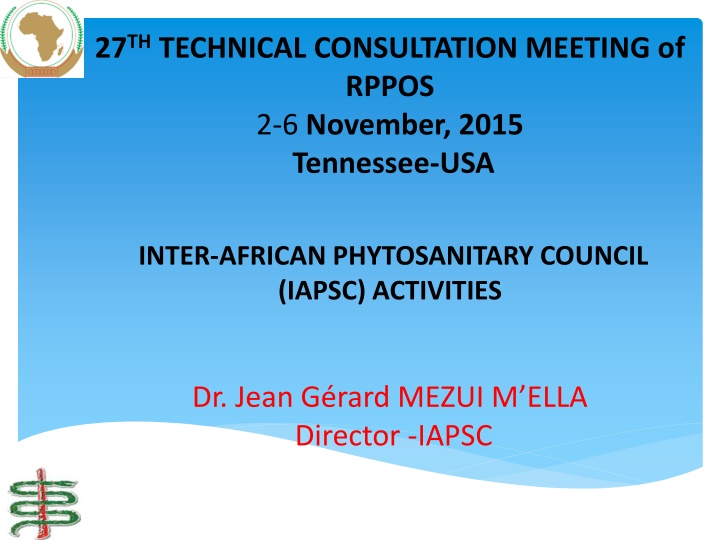 27 th technical consultation meeting of rppos n.w