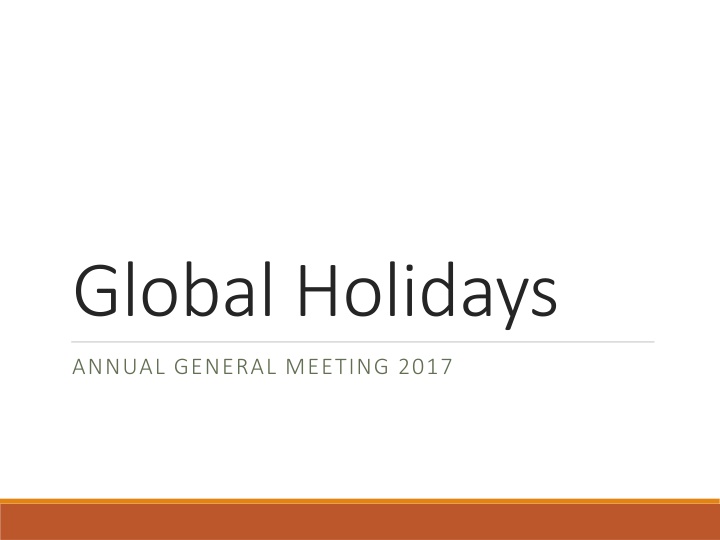 global holidays n.w
