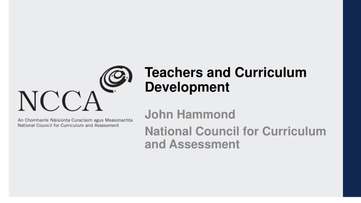 teachers and curriculum development n.w