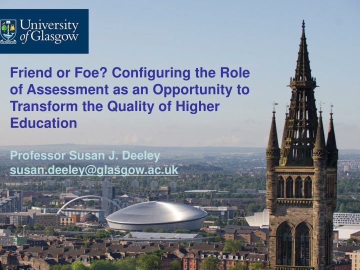 friend or foe configuring the role of assessment n.w