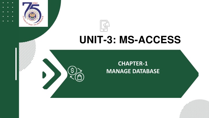 Manage Database with MS-Access: Basics and Functions