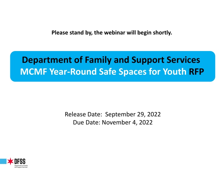 please stand by the webinar will begin shortly n.w