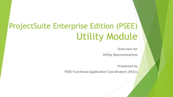 projectsuite enterprise edition psee n.w