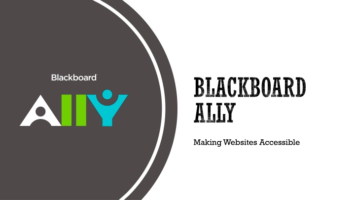 blackboard ally n.w