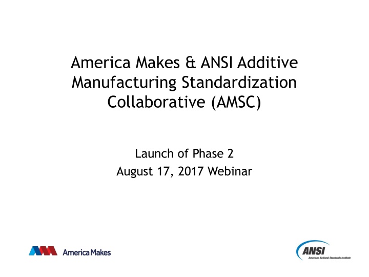 america makes ansi additive manufacturing n.w