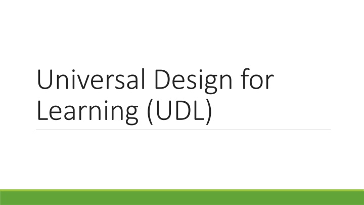 universal design for learning udl n.w