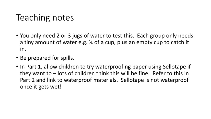 teaching notes n.w