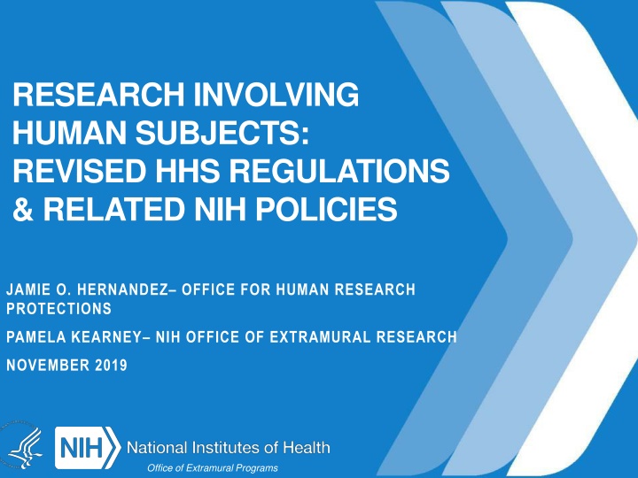 research involving human subjects revised n.w