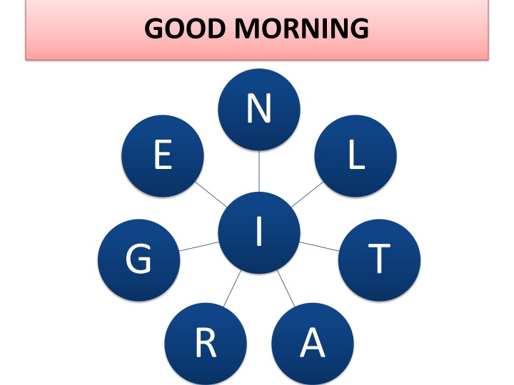 good morning n.w