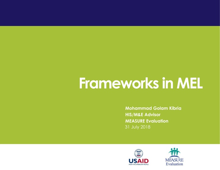 frameworks in mel n.w