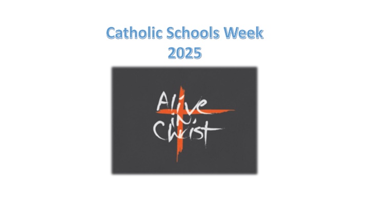 catholic schools week 2025 n.w