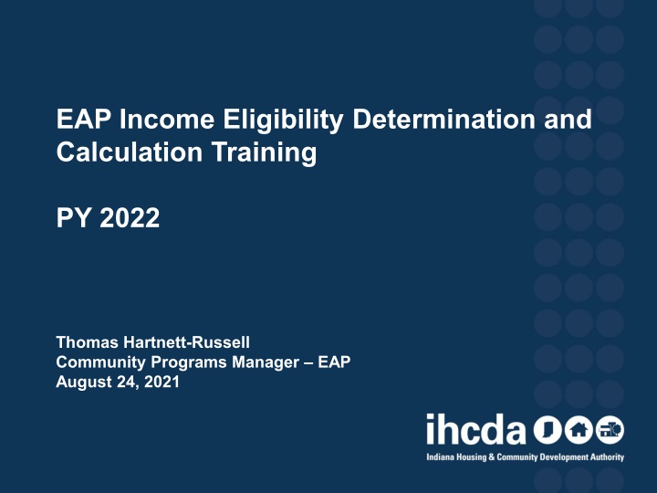 eap income eligibility determination n.w