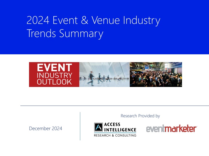 2024 event venue industry trends summary n.w