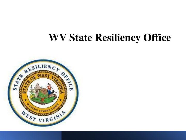 wv state resiliency office n.w