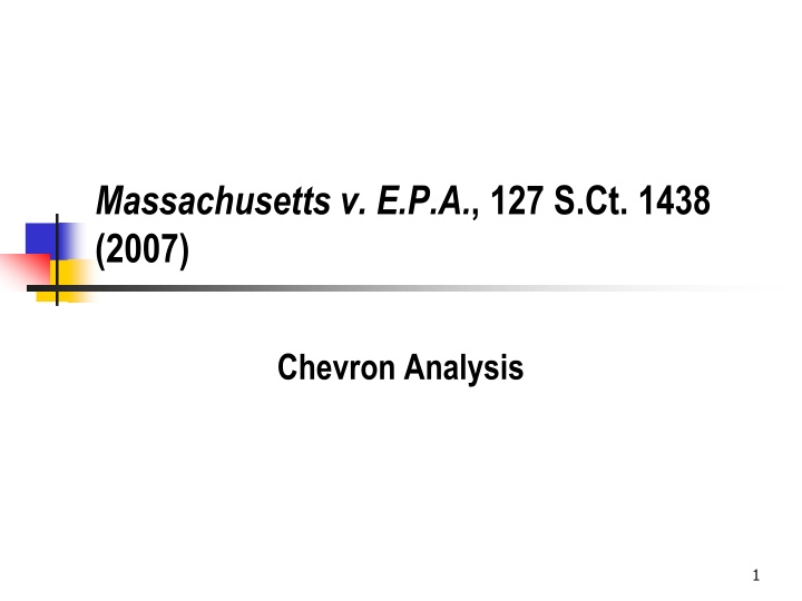 massachusetts v e p a 127 s ct 1438 2007 n.w