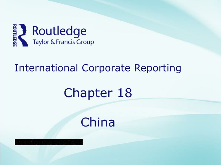 international corporate reporting n.w