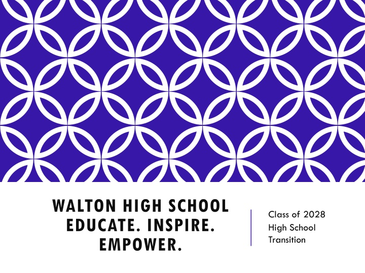 walton high school educate inspire empower n.w