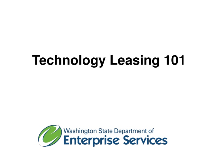 technology leasing 101 n.w