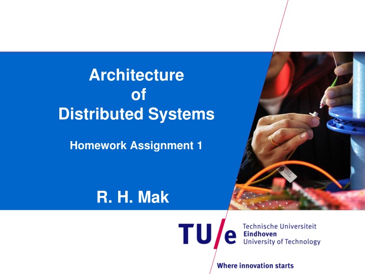 architecture of distributed systems n.w