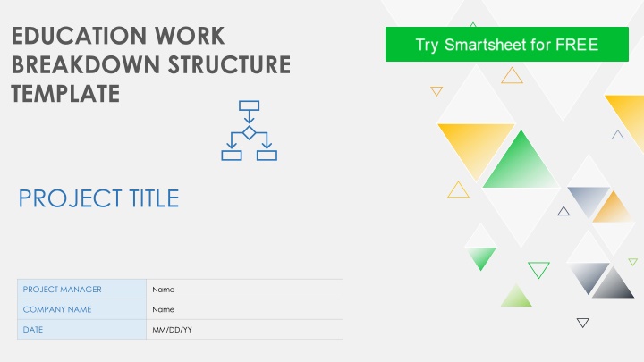 education work breakdown structure template n.w