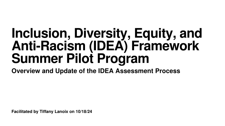 inclusion diversity equity and anti racism idea n.w