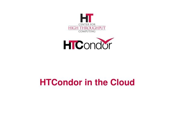 htcondor in the cloud n.w